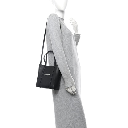 Balenciaga Calfskin XXS Everyday Tote Black 3 of 10