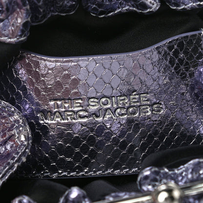 Marc Jacobs Metallic Soiree Crossbody Lavender 6 of 9