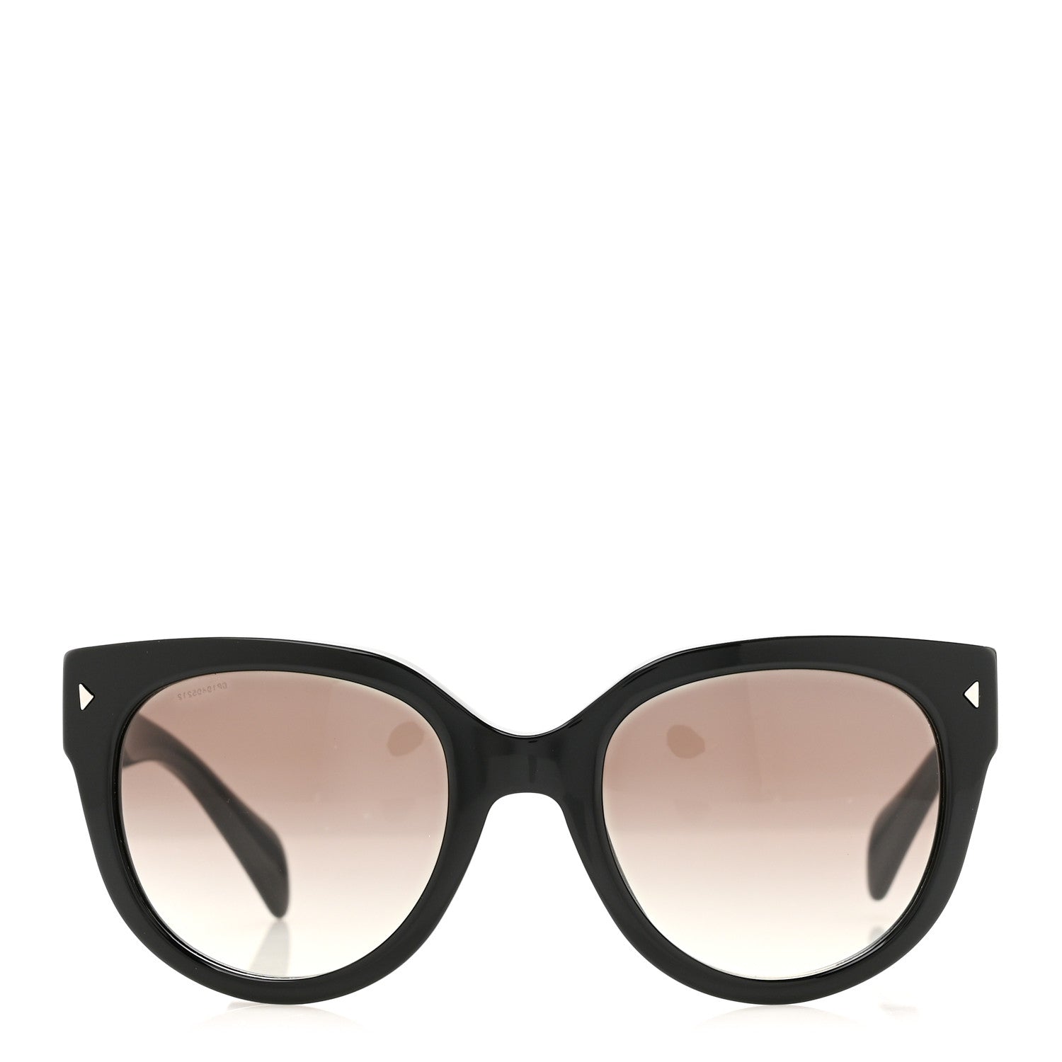 Prada Acetate Sunglasses SPR 17O Black 2 of 8