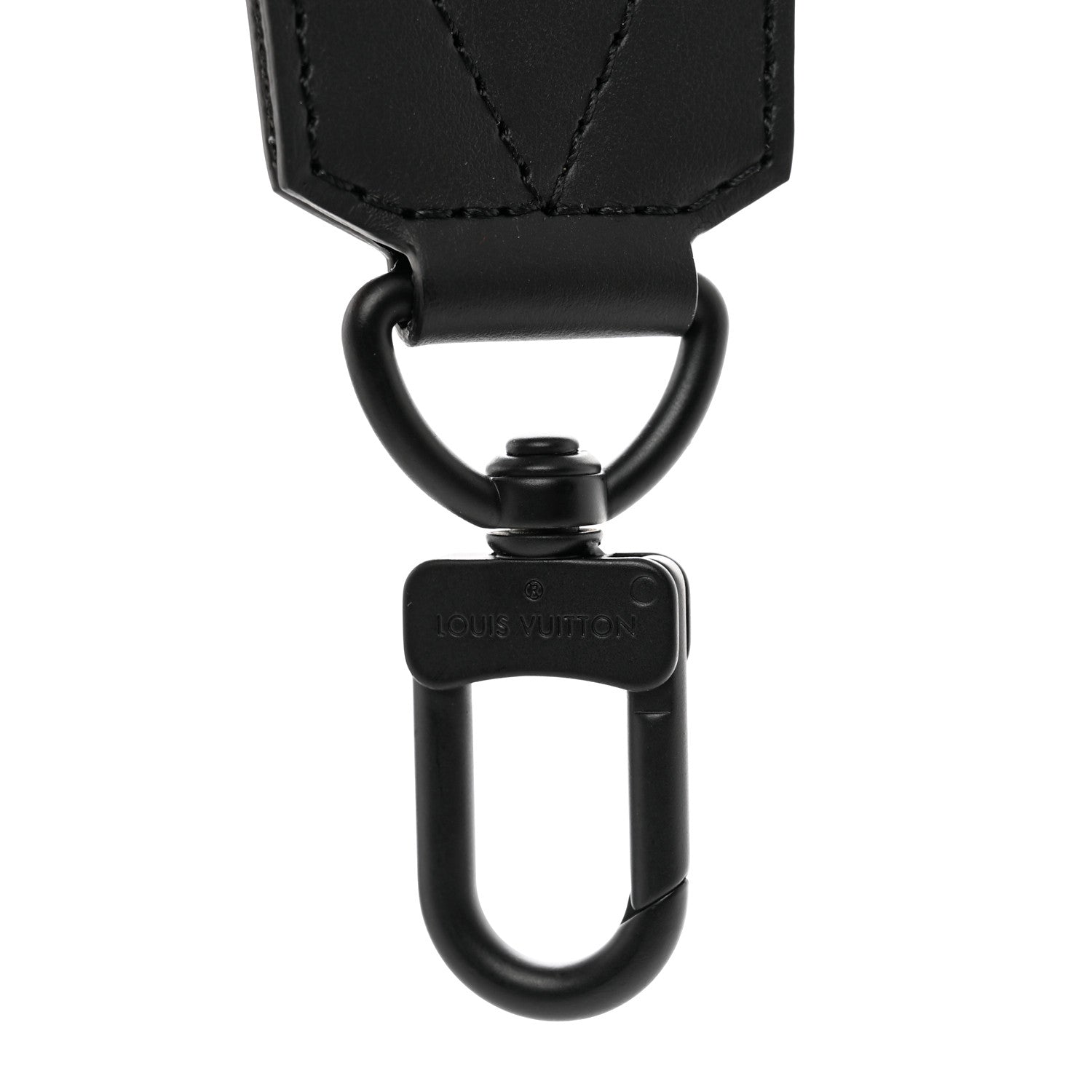 Louis Vuitton Jacquard Aerogram Shoulder Strap Black 3 of 3