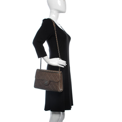 Chanel Crumpled Grained Calfskin Medium CC Crave Flap Brown 2 of 10