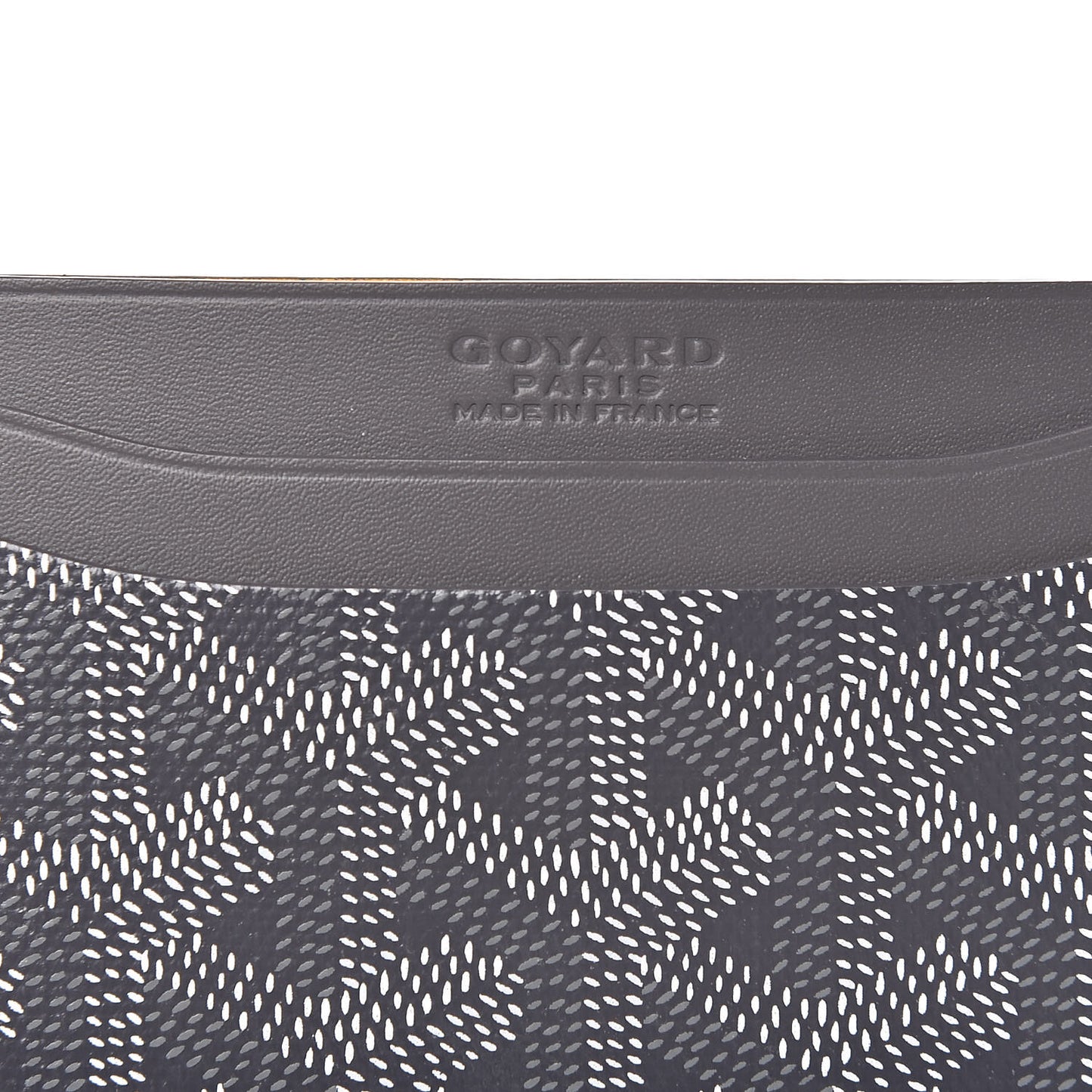 Goyardine Saint Sulpice Card Holder Grey