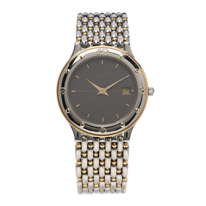 Audemars Piguet Stainless Steel 18K Yellow Gold 33mm Meridian Quartz Watch Grey 1 of 5