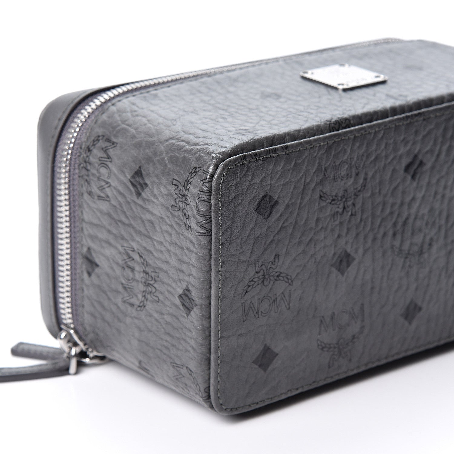 MCM Visetos Vanity Case Grey 6 of 8