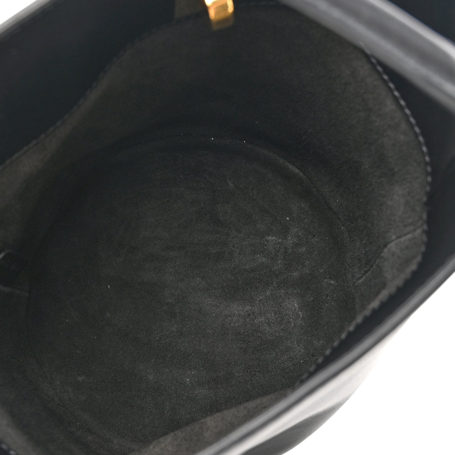 Celine Smooth Calfskin Teen Bucket 16 Black 5 of 11
