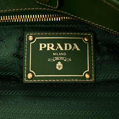 Prada Tessuto Nylon Oro Tote Larice 6 of 12