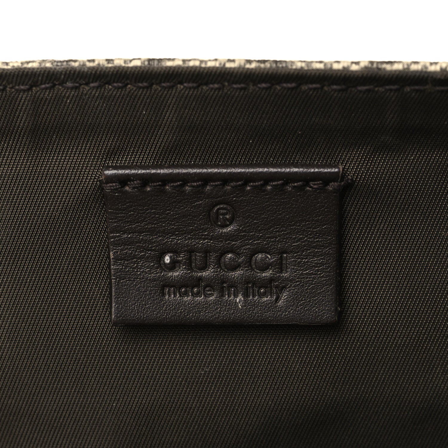 Gucci GG Plus Monogram Messenger Diaper Bag Dark Brown 7 of 8