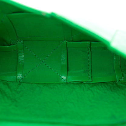 Bottega Veneta Paper Calfskin Intreccio Cassette Belt Bag Parakeet 5 of 18