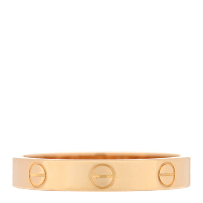 Cartier 18K Yellow Gold 3.5mm LOVE Wedding Band Ring 58 8.5 1 of 4