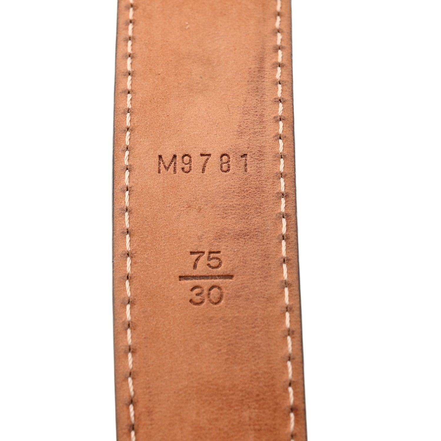 Louis Vuitton Mini Monogram 25mm LV Initiales Belt 75 30 3 of 6
