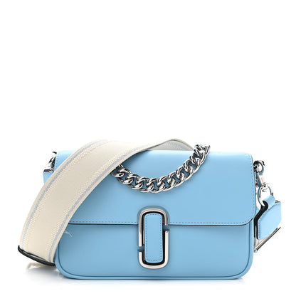 Marc Jacobs Calfskin The J Marc Shoulder Bag Air Blue 1 of 13
