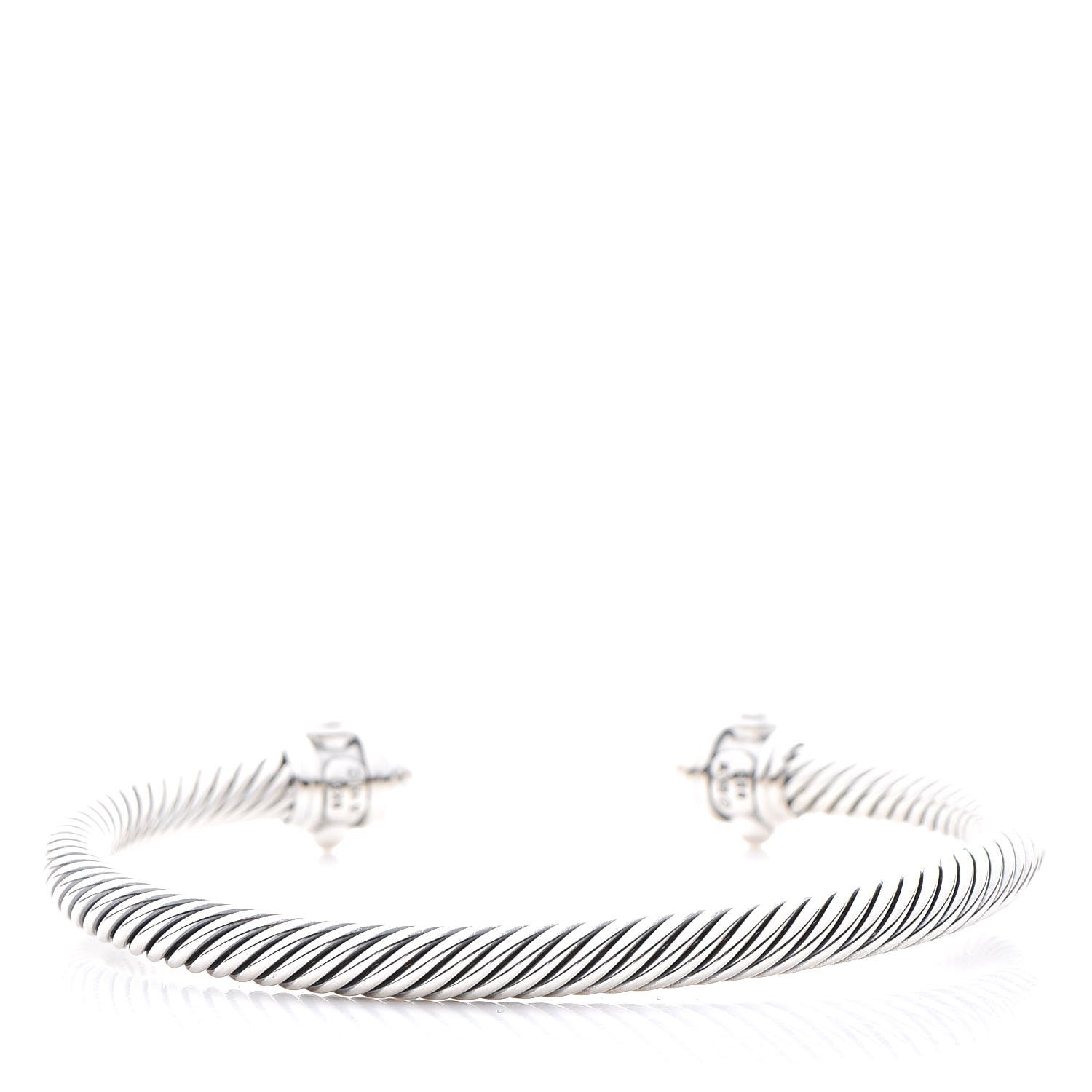 David Yurman Sterling Silver 5mm Renaissance Bracelet 3 of 5