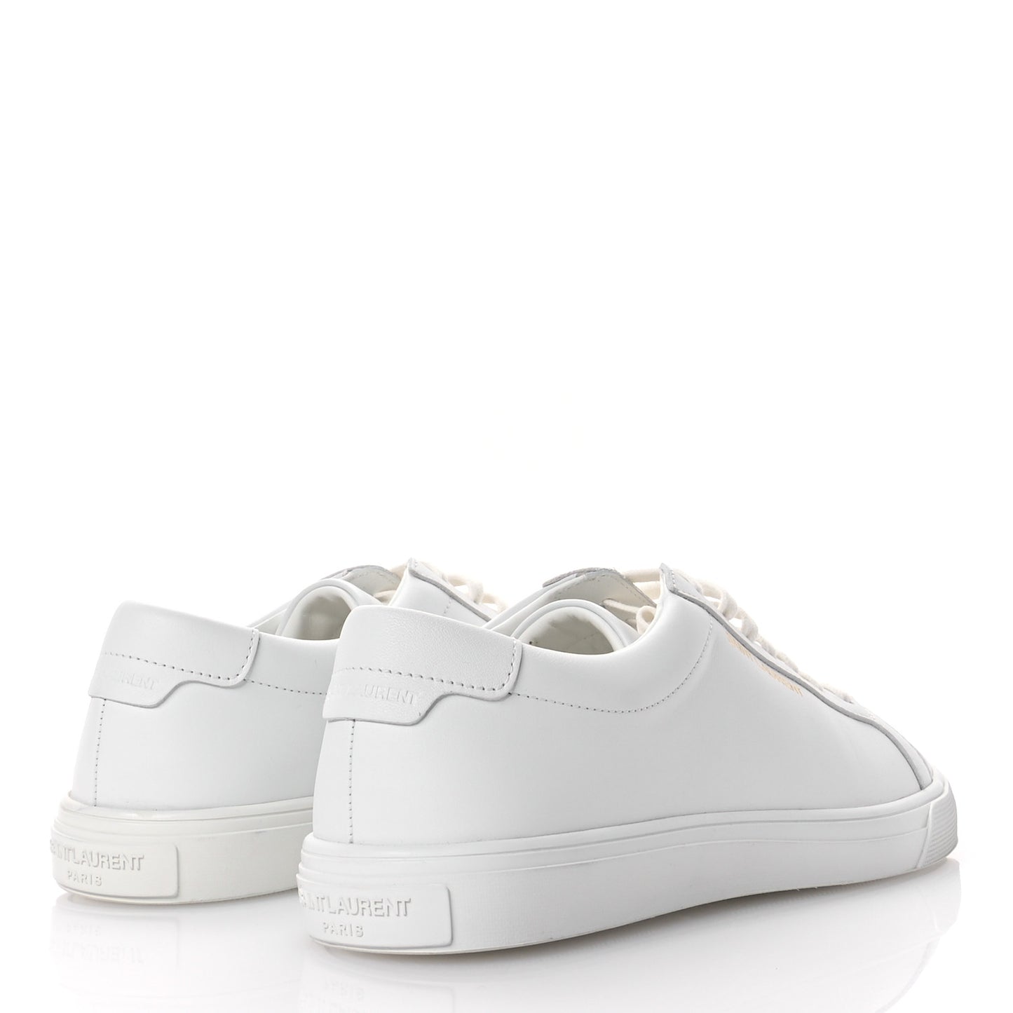 Calfskin Andy Low Top Sneakers 37 Blanc Optique