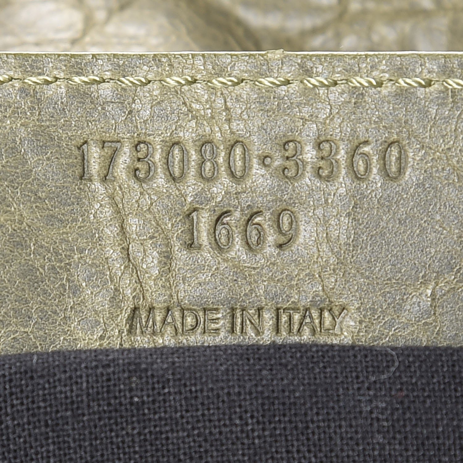 Balenciaga Agneau Giant 21 Silver Hardware Work Vert Militaire 7 of 7