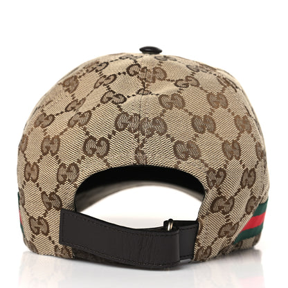 Gucci Monogram Web Baseball Hat L Beige Cocoa 4 of 8