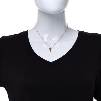 Cartier 18K Pink Gold Tsavorite Black Lacquer Panthère De Cartier Pendant Necklace 2 of 5