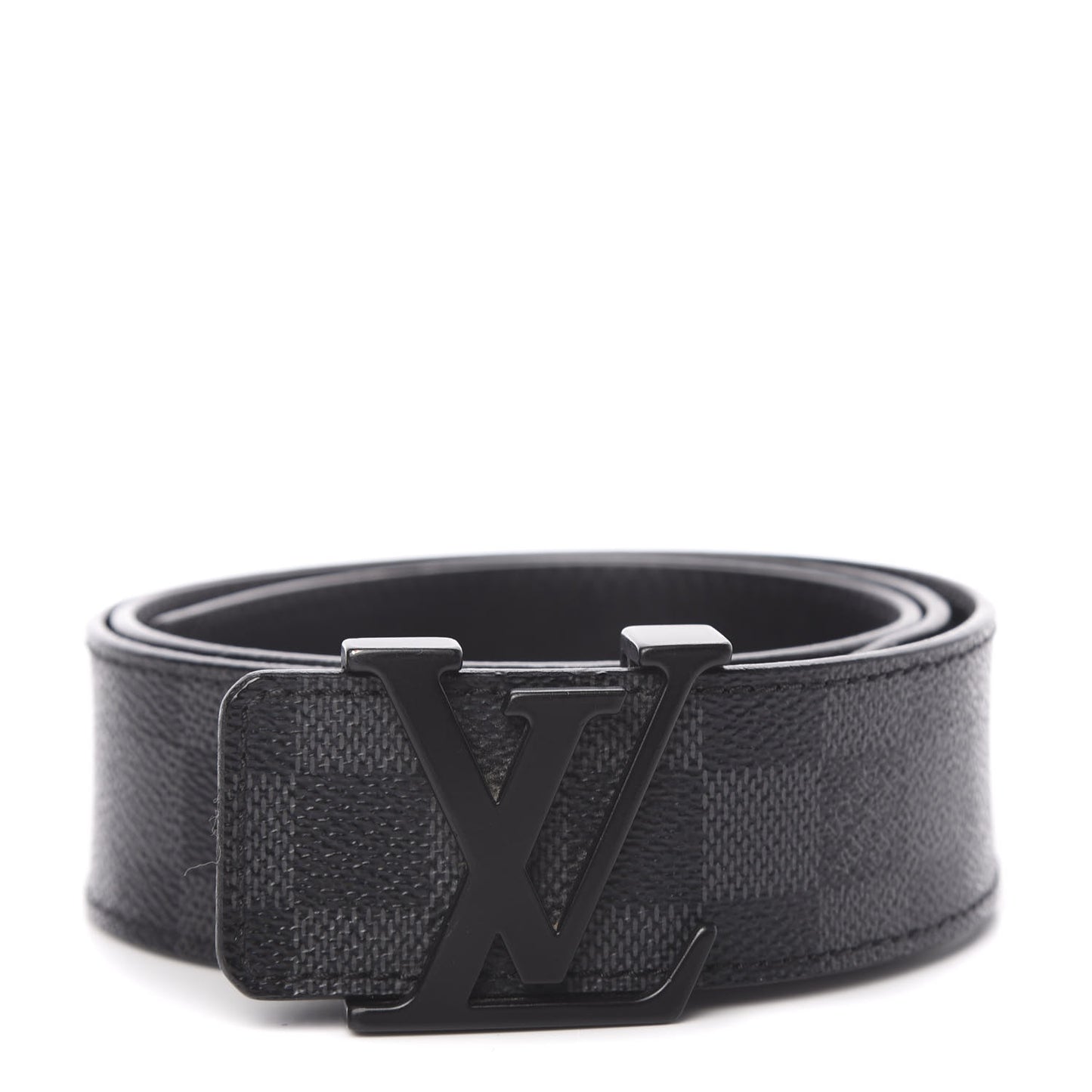 Damier Graphite 40mm LV Initiales Belt 85 34