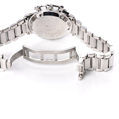 Breguet Stainless Steel Diamond Bezel Sapphire Blue Mother of Pearl 33mm Type XX Transatlantique Automatic Watch 4821ST/59/S76 6 of 7