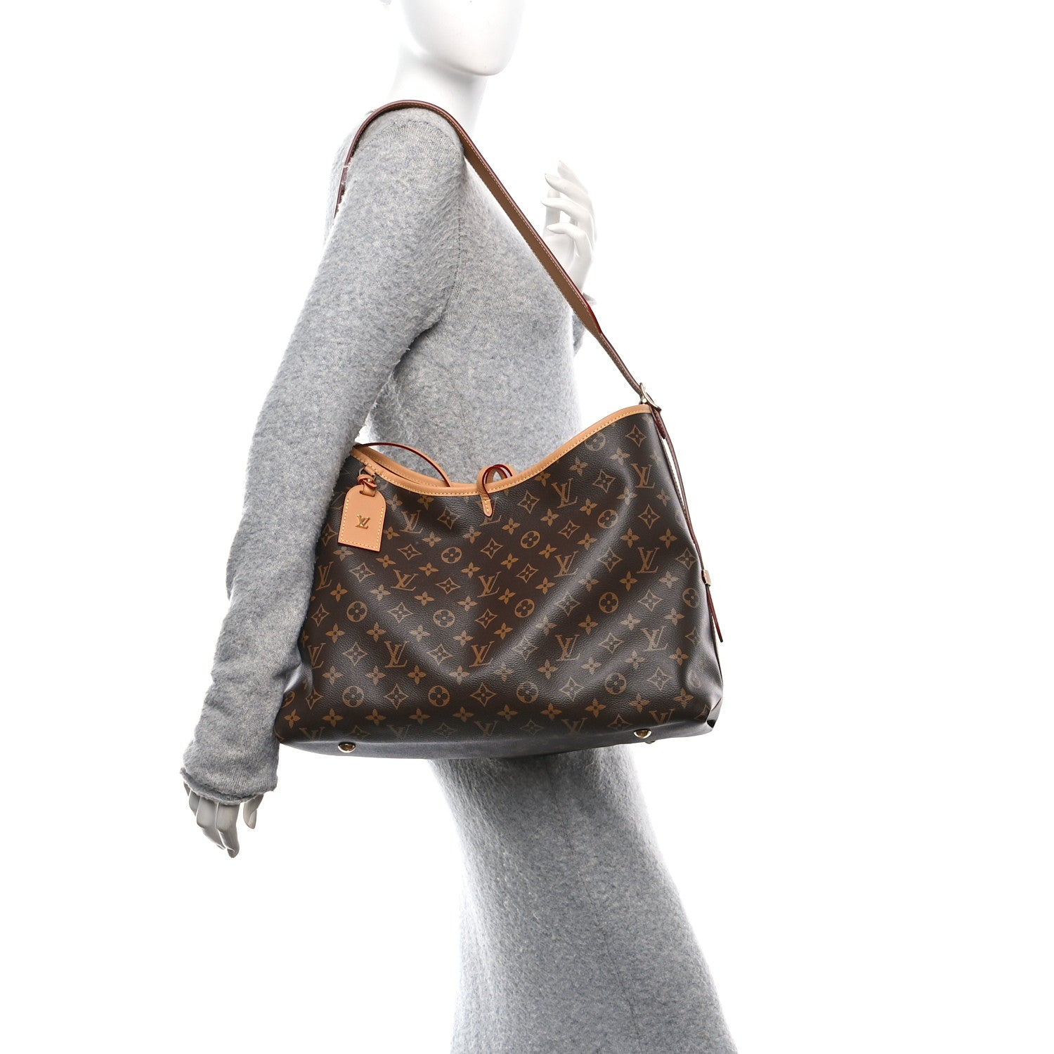 Louis Vuitton Monogram Carryall MM 3 of 11