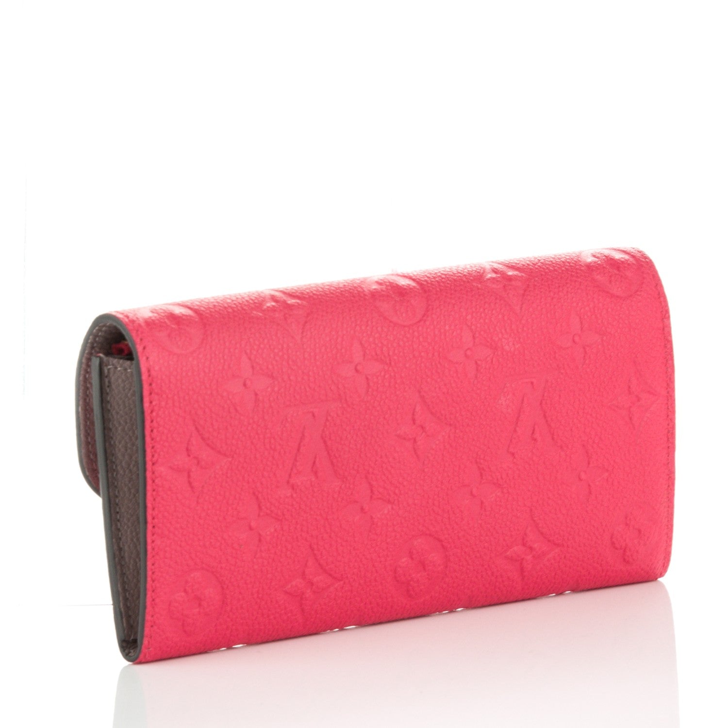 Louis Vuitton Empreinte Emilie Wallet Hot Pink 3 of 7