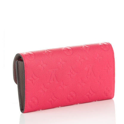 Louis Vuitton Empreinte Emilie Wallet Hot Pink 3 of 7
