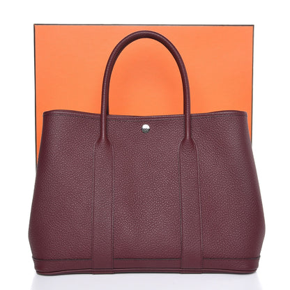 Hermes Negonda Garden Party 36 MM Bordeaux 8 of 8