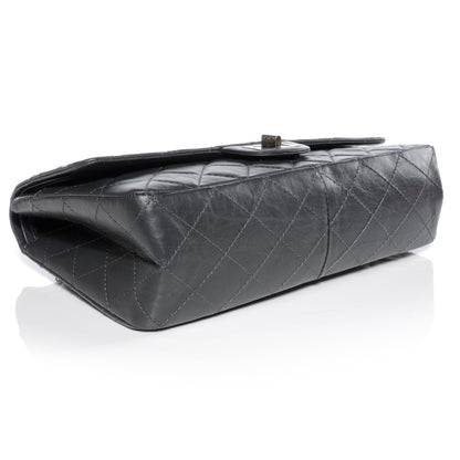 Chanel Aged Calfskin 2.55 Reissue 227 Flap Grey 4 of 8