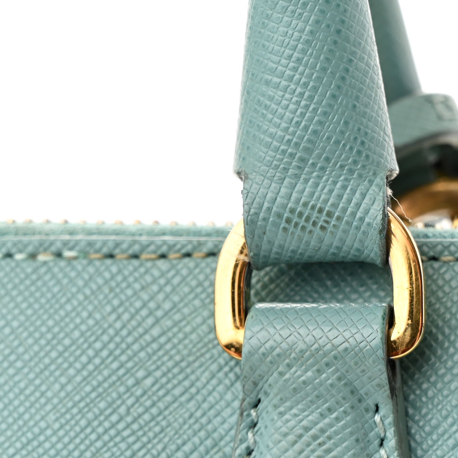 Prada Saffiano Lux Small Promenade Tote Anice 12 of 13