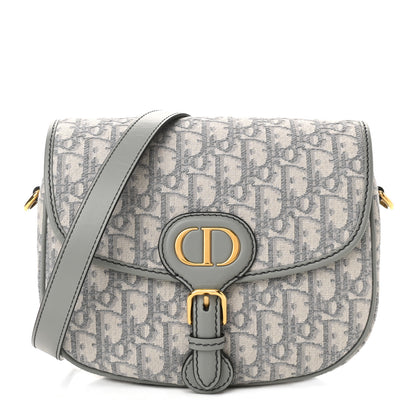 Christian Dior Oblique Medium Bobby Flap Gray 1 of 8
