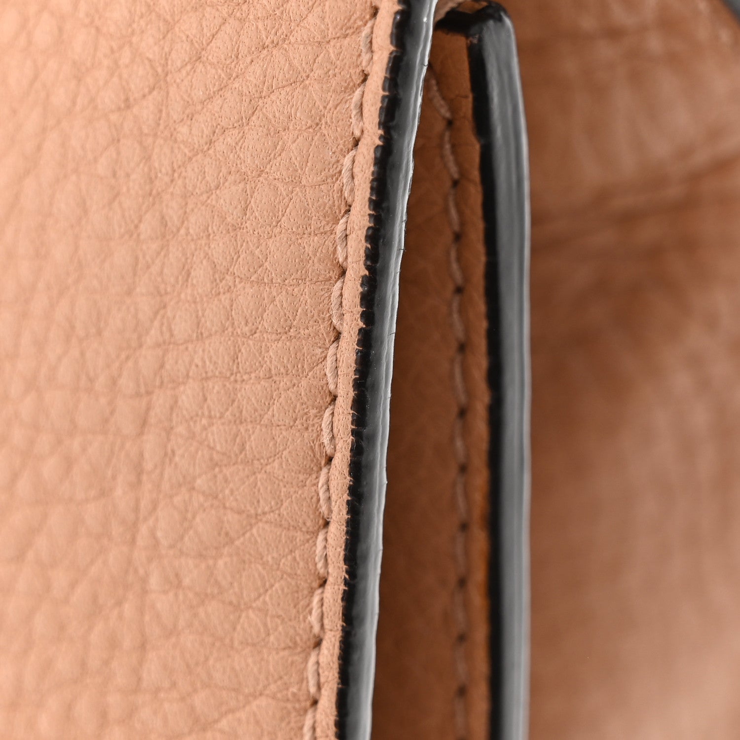 Gucci Cellarius Calfskin Medium Bamboo Daily Flap Shoulder Bag Camelia 13 of 13