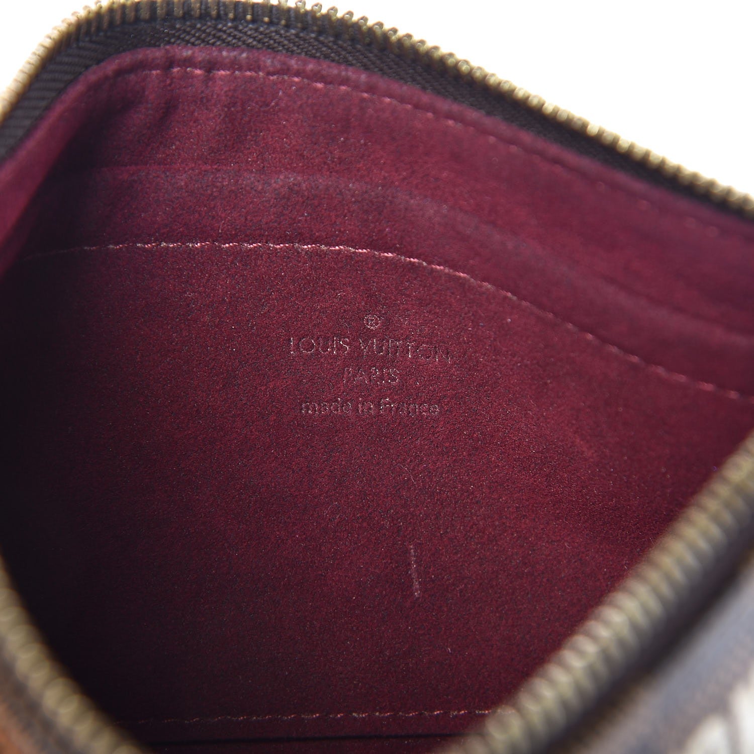 Louis Vuitton Damier Ebene Milla MM Trunk Pochette 6 of 9