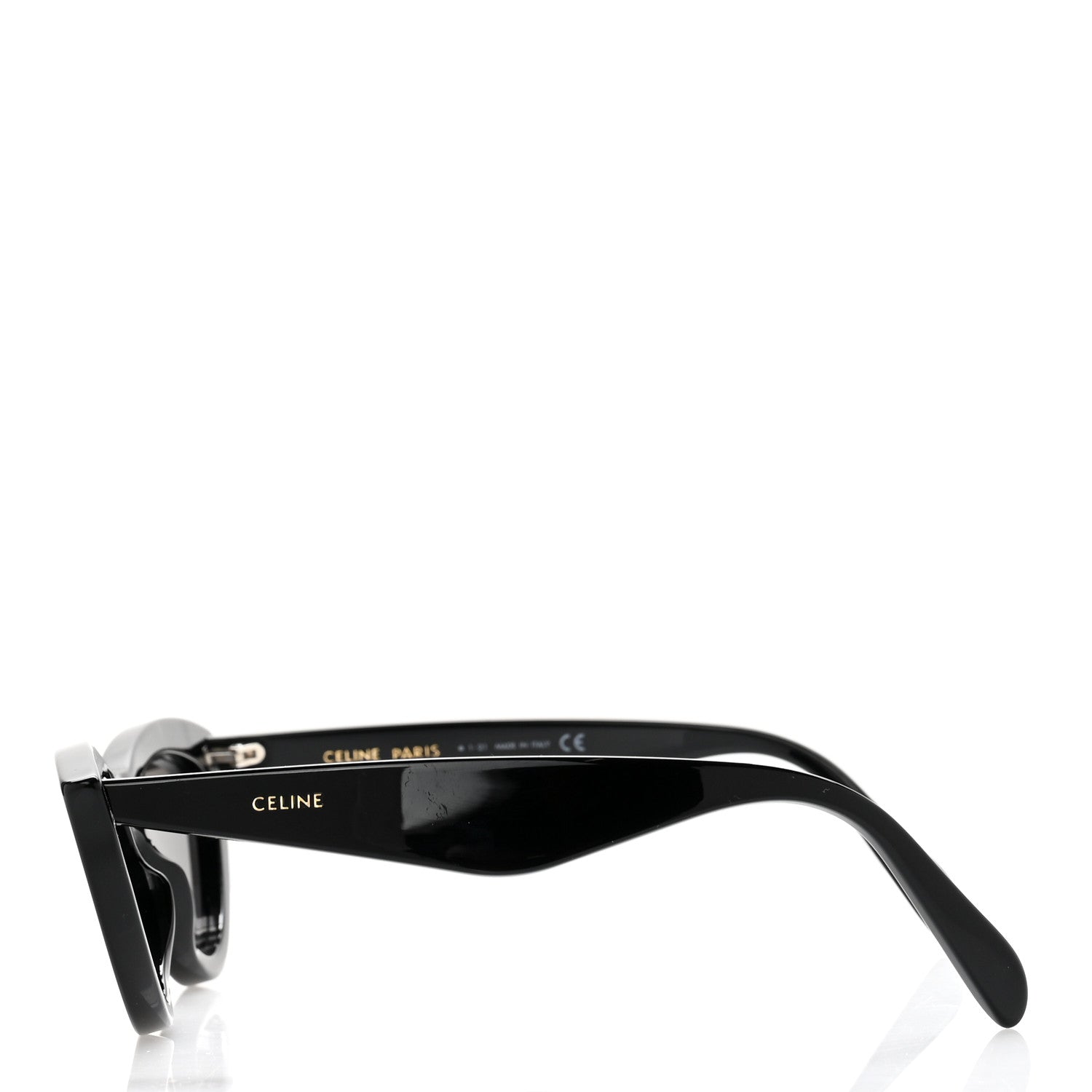Celine Cat Eye Sunglasses CL4019IN Black 3 of 6
