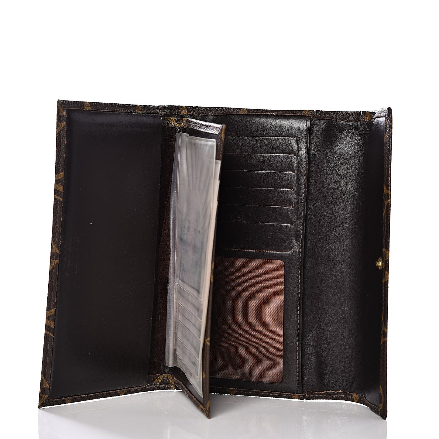 Monogram Double Sided Flap Wallet