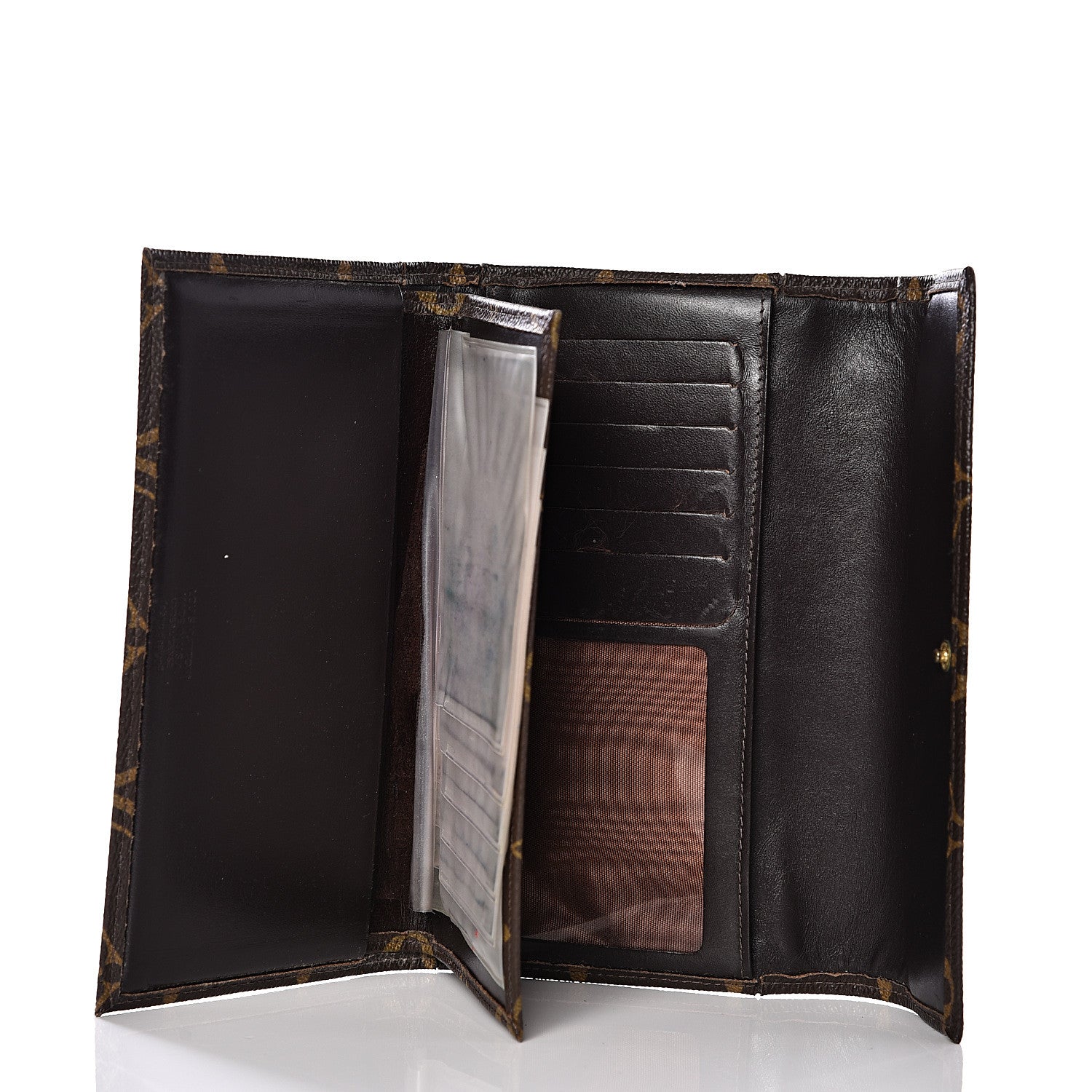 Louis Vuitton Monogram Double Sided Flap Wallet 4 of 10