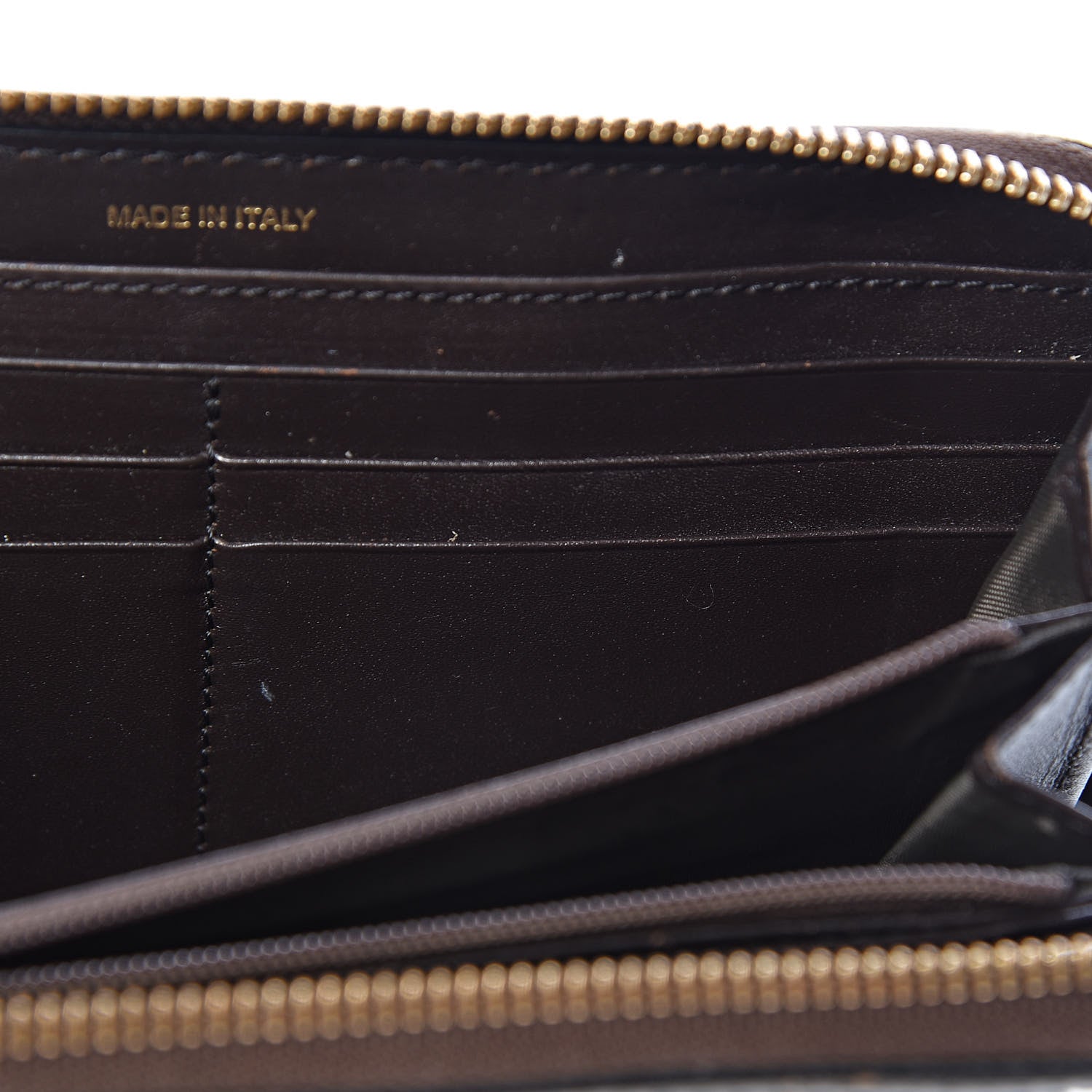 Burberry Haymarket Check Large Ziggy Zip Around Wallet Chocolate 12 of 12