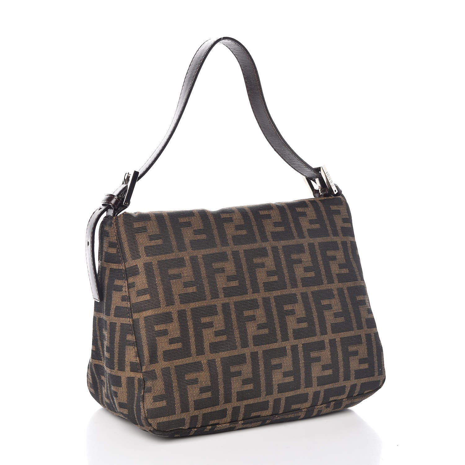 Fendi Zucca Shoulder Bag Tobacco 3 of 9