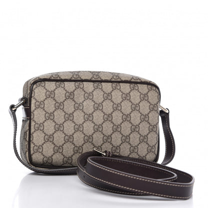 Gucci GG Plus Monogram Small Shoulder Bag Dark Brown 3 of 10