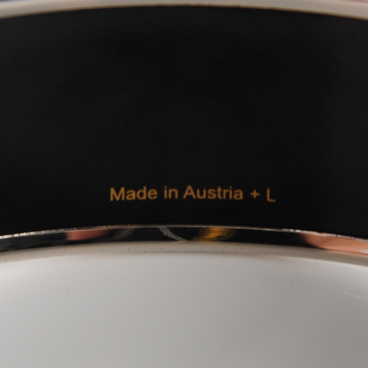 Hermes Enamel Printed Tohu Bohu Wide Bracelet 70 4 of 5