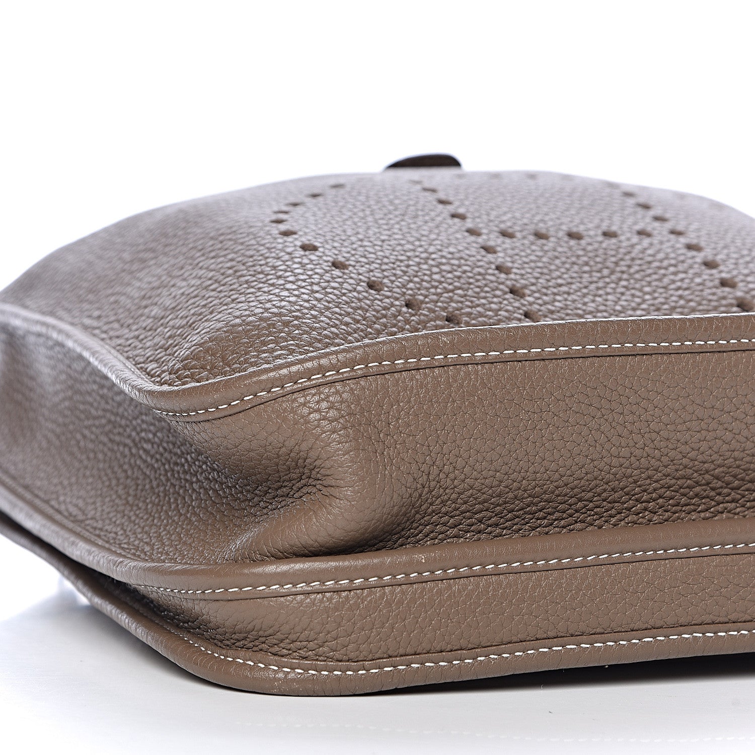 Hermes Taurillon Clemence Evelyne III PM Etoupe 9 of 11