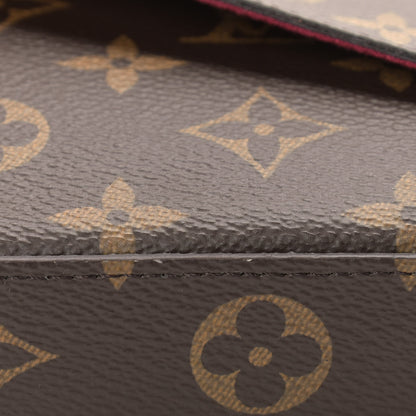 Louis Vuitton Monogram Pochette Felicie Chain Wallet Fuchsia 12 of 12
