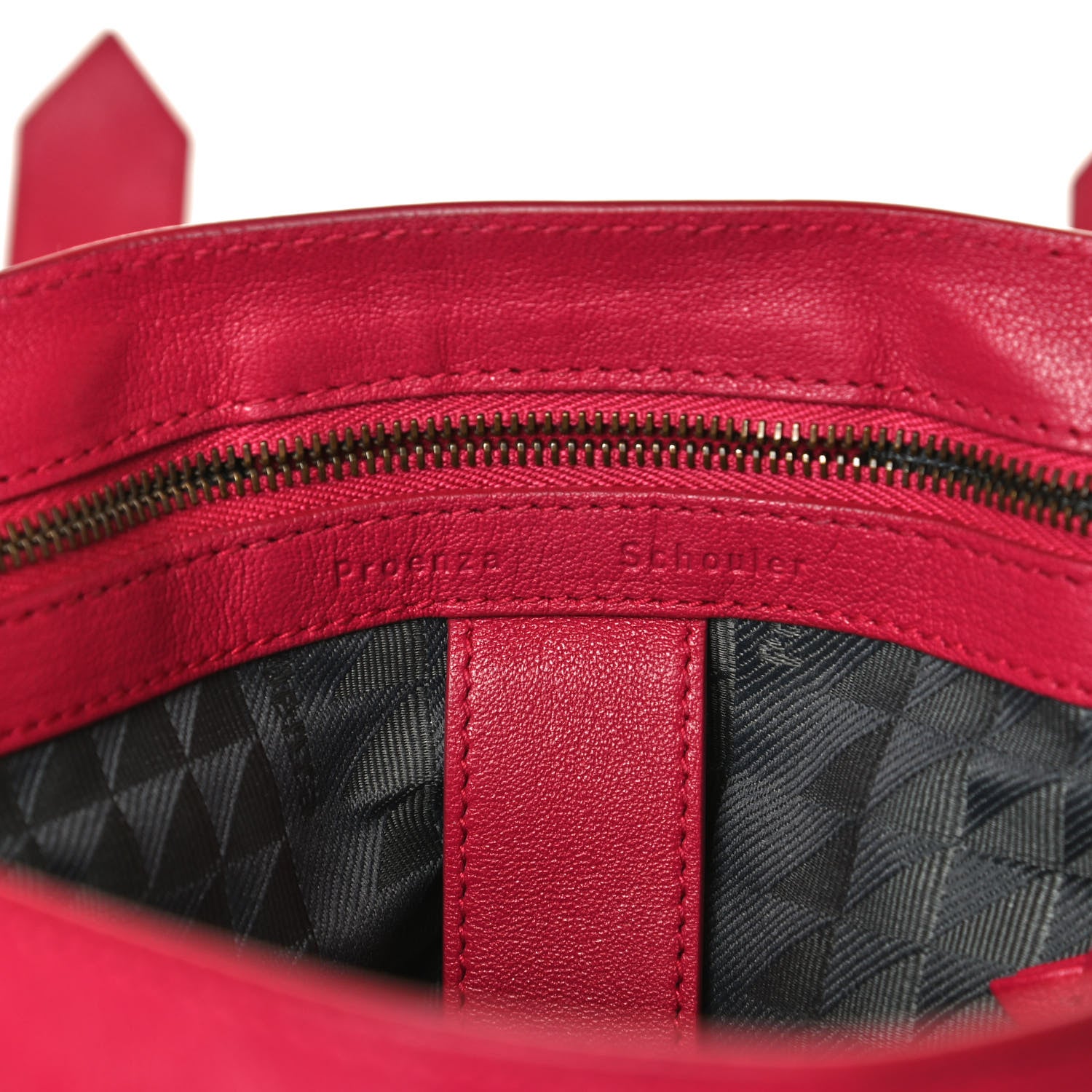 Proenza Schouler Lambskin Medium PS1 Satchel Raspberry 6 of 14