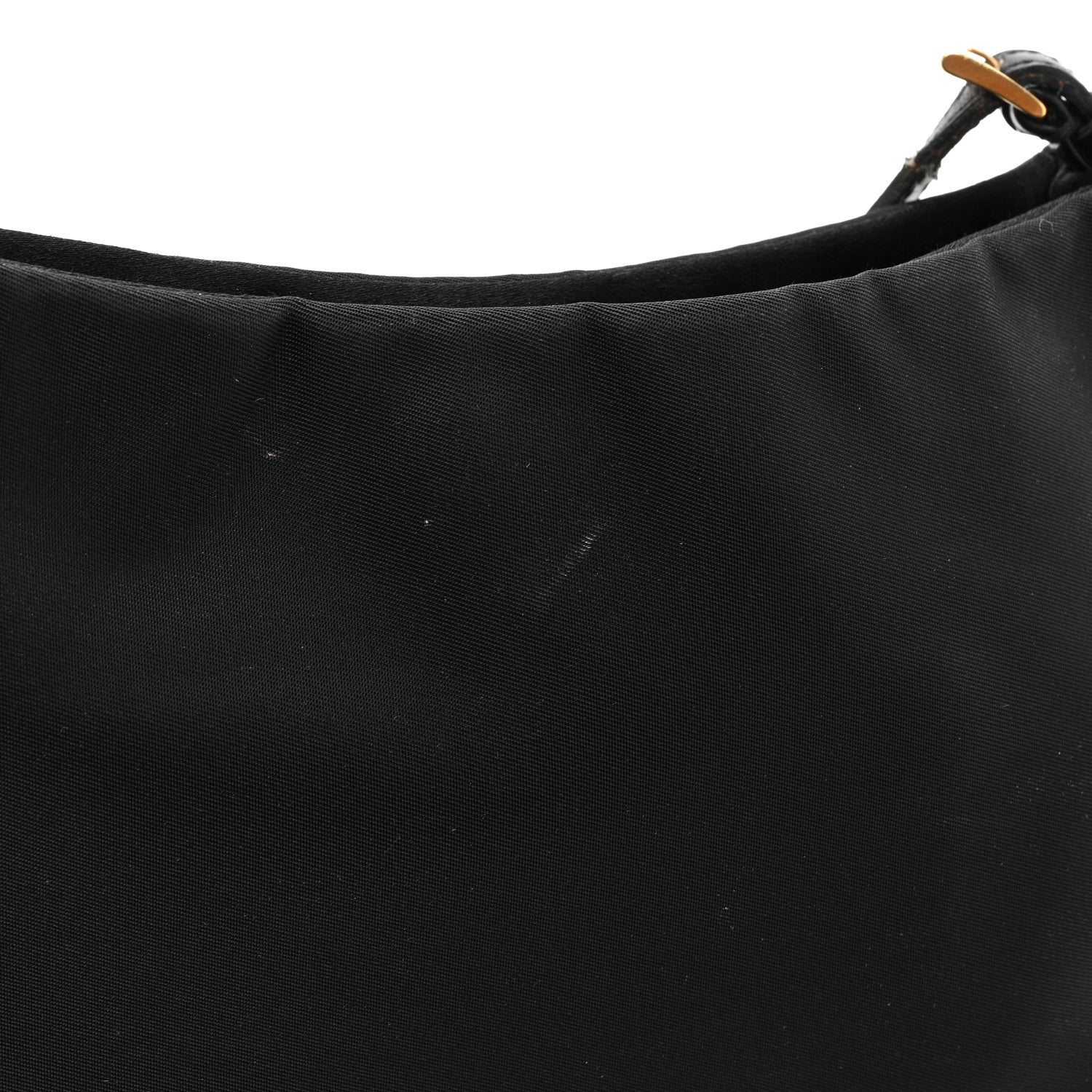 Prada Tessuto Light Nylon Chain Shoulder Bag Black 9 of 9