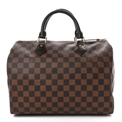 Louis Vuitton Damier Ebene Speedy 30 1 of 14