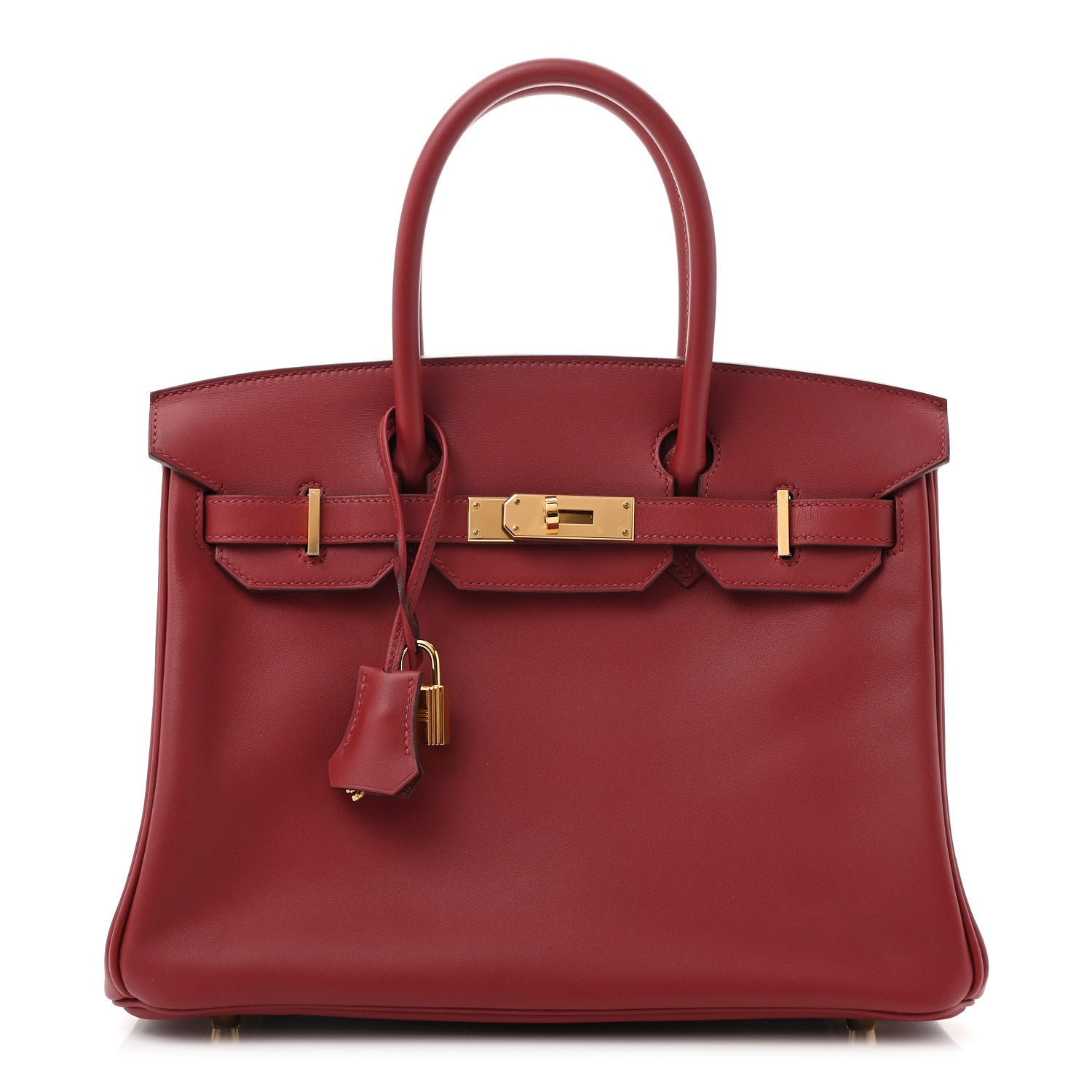 Hermes Veau Jonathan Birkin 30 Rouge Vif 1 of 11