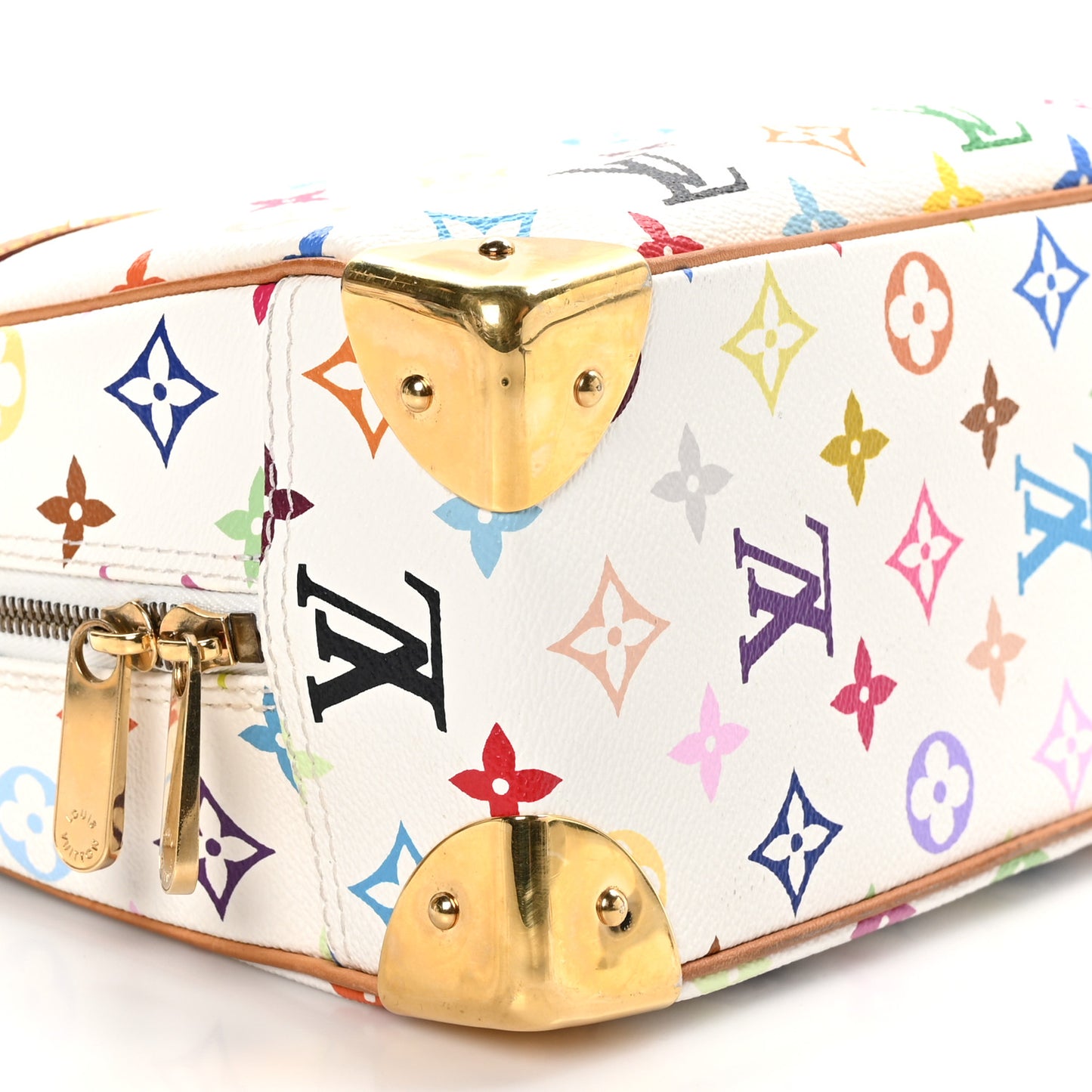 Monogram Multicolor Trouville White