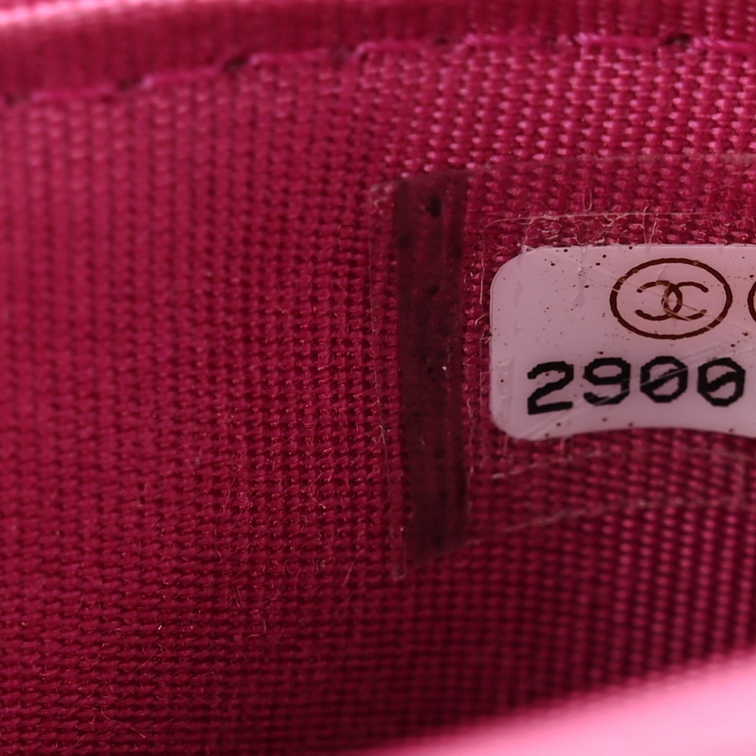 Chanel Tweed Lambskin Quilted Waist Bag With Coin Purse Fuchsia 9 of 15
