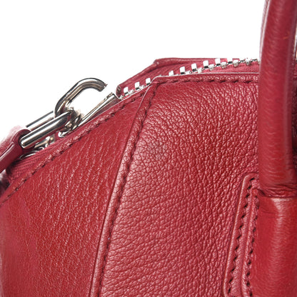 Givenchy Sugar Goatskin Mini Antigona Raspberry 10 of 17