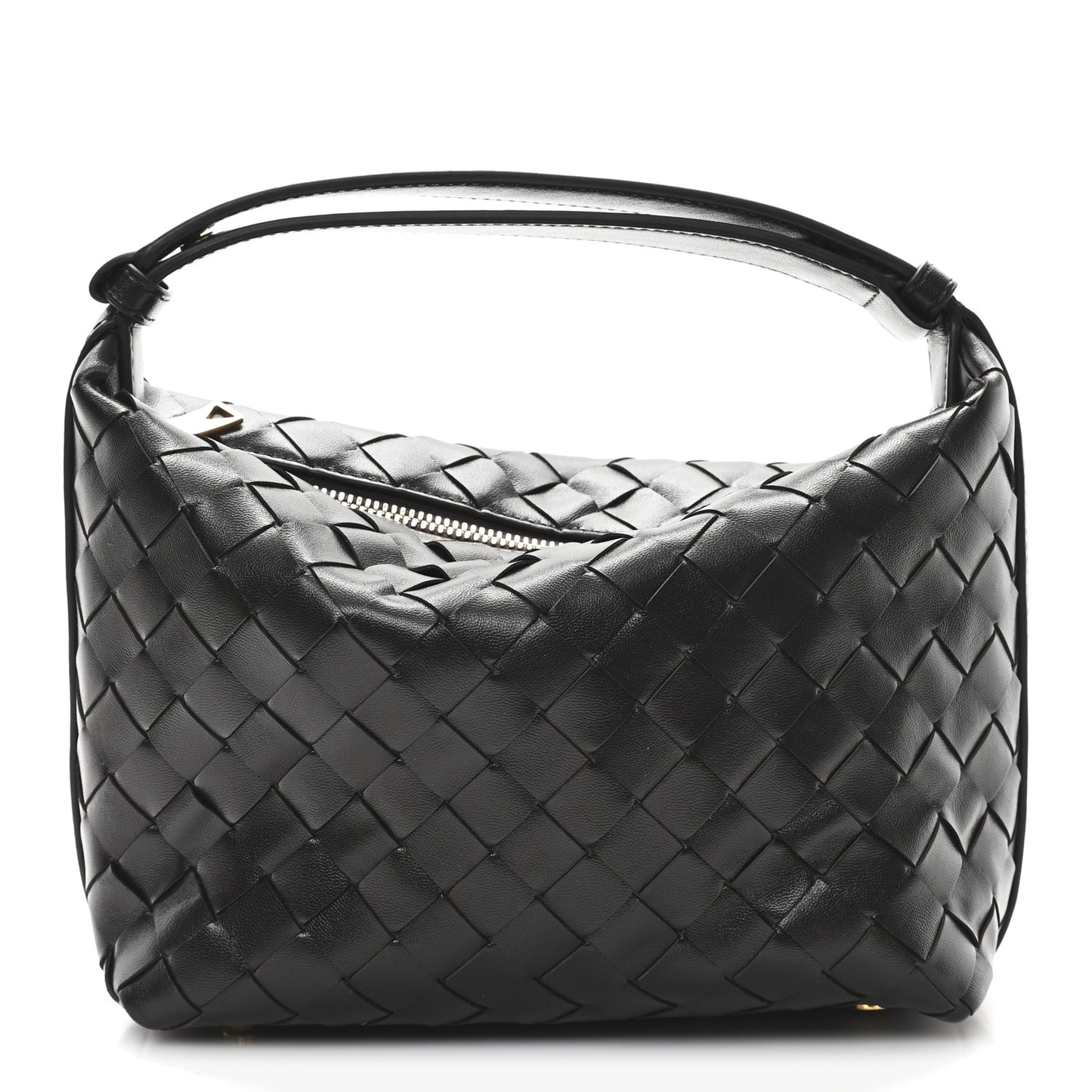 Calfskin Nappa Intrecciato Mini Wallace Fondant
