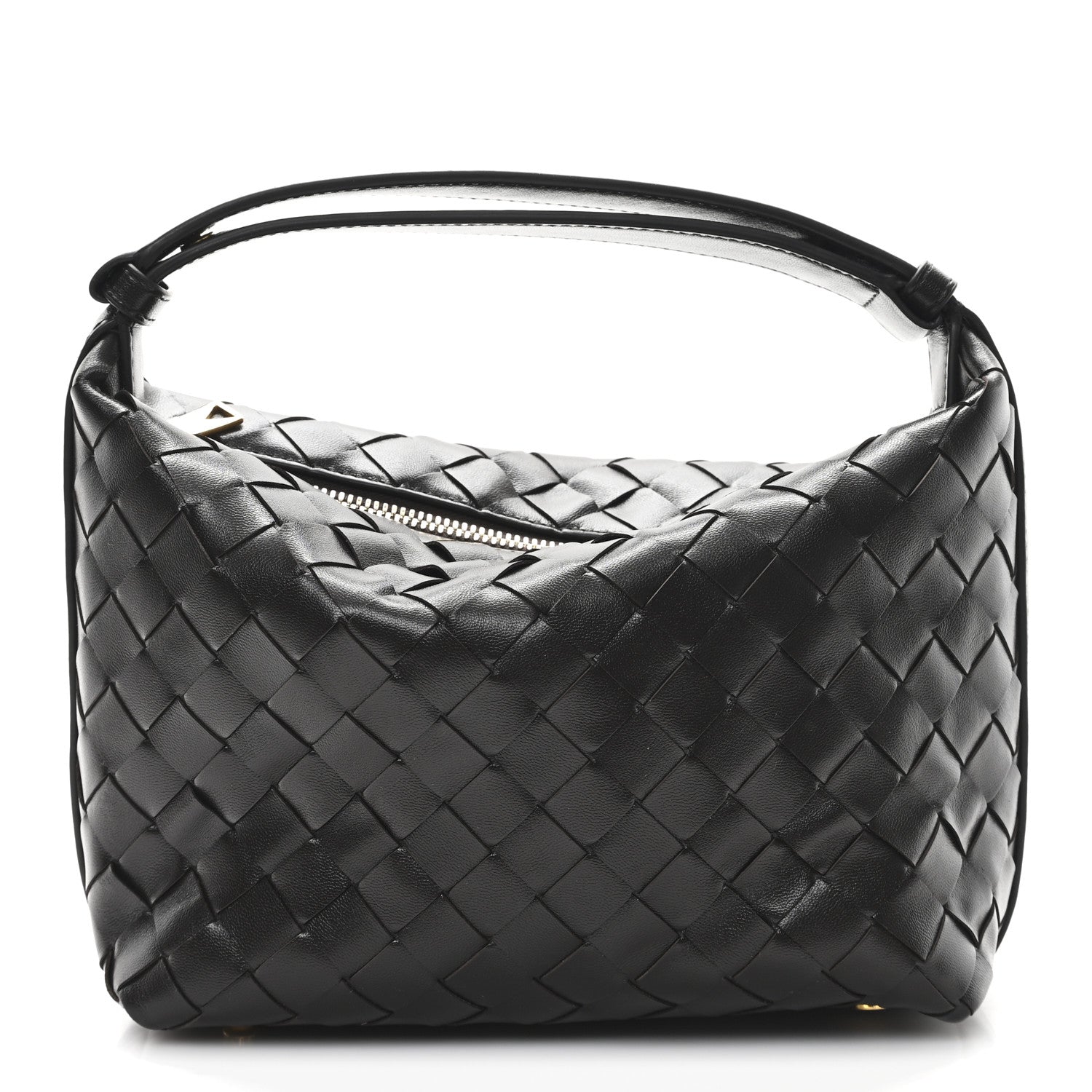 Bottega Veneta Calfskin Nappa Intrecciato Mini Wallace Fondant 1 of 10