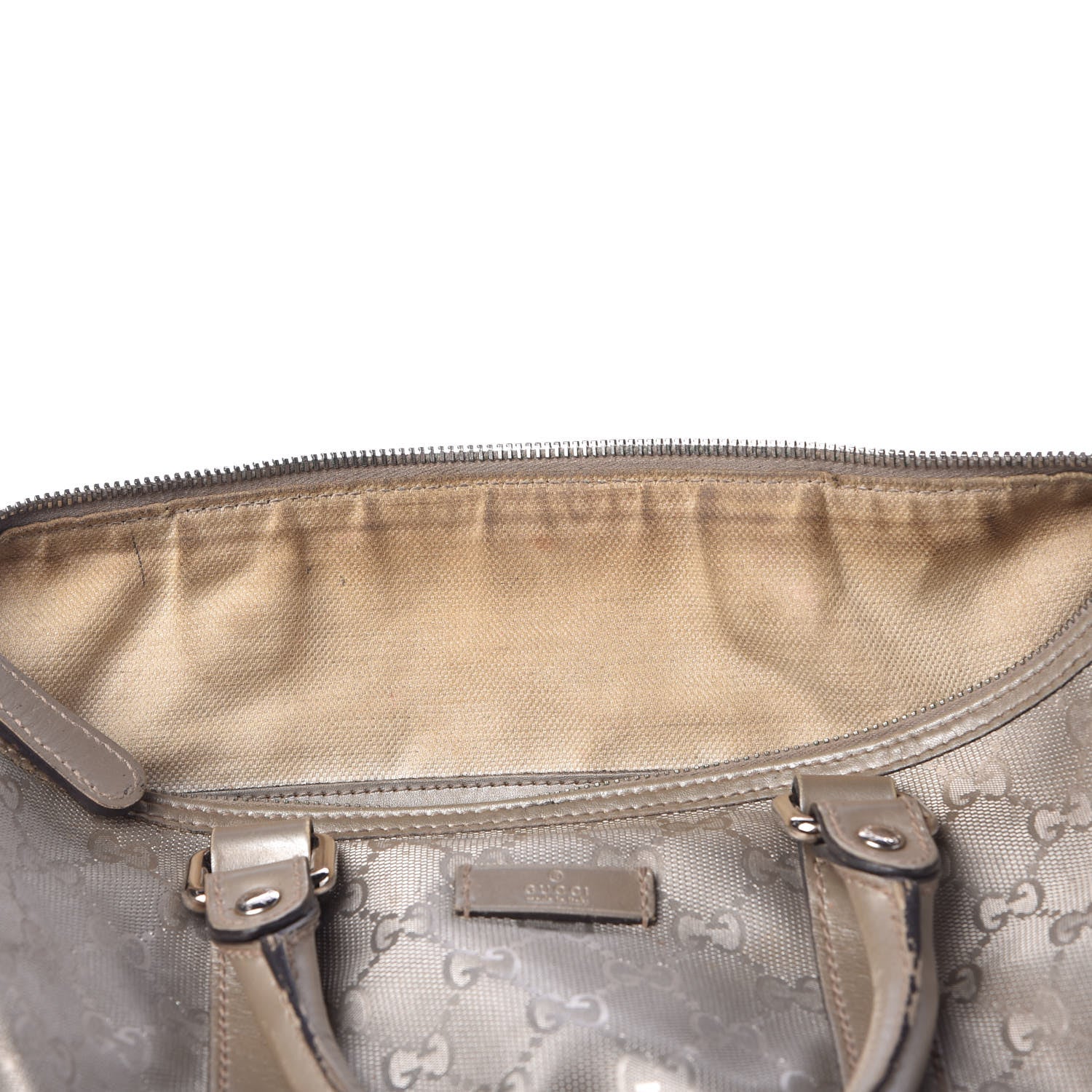 Gucci Imprime Monogram Medium Joy Boston Silver 10 of 25